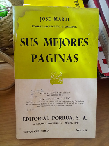 Sus Mejores Páginas - Jose Marti