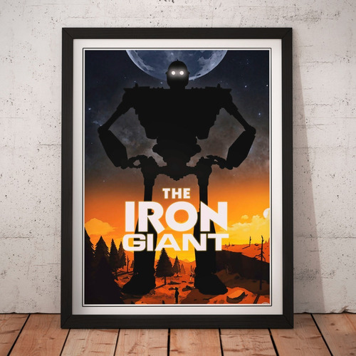 Cuadro Peliculas - Pixar Iron Giant - Movie Poster