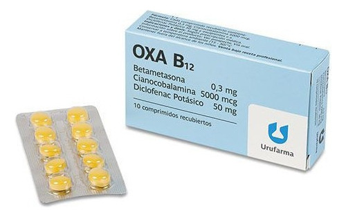 Oxa B12® X 10 Comprimidos - Urufarma