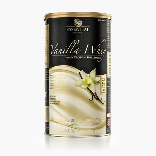 Vanilla Whey 900g  - Essential Nutrition - Lançamento