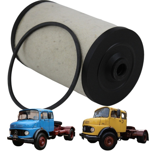 Filtro De Combustivel Diesel 1 Litro Mb 1316 1519 1630 2638 