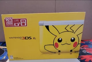 Consola New Nintendo 3ds Xl Pikachu Edition