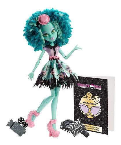 Monster High Frights Camera Action Honey Swamp Doll