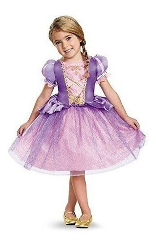 Disfraz De Little Girls Disneys Tangled Rapunzel