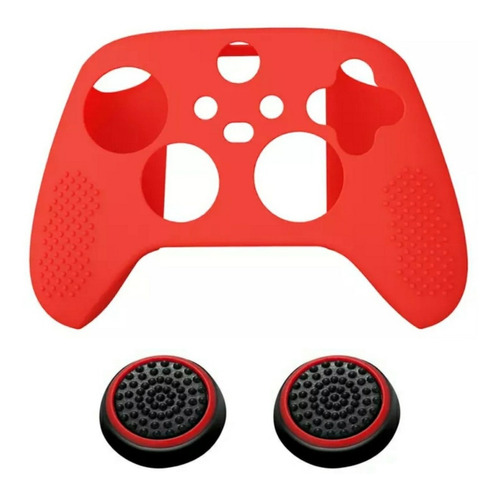 Capa Silicone Controle Premium Para Xbox Series X/s + 2 Grip