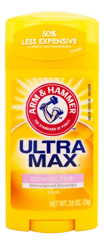 Arm & Hammer Ultra Max Desodorante Powder Fresh En Barra