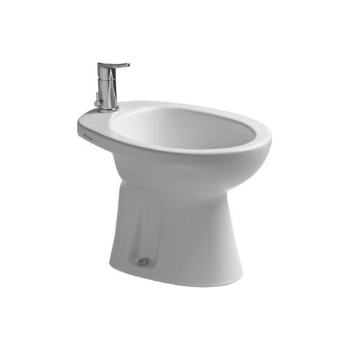 Bidet Ferrum Andina Blanco Para Grifería 1ag Monocomand Bea1