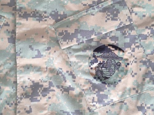 Uniforme Militar Campera Woodland Camuflada Original U.s.a.