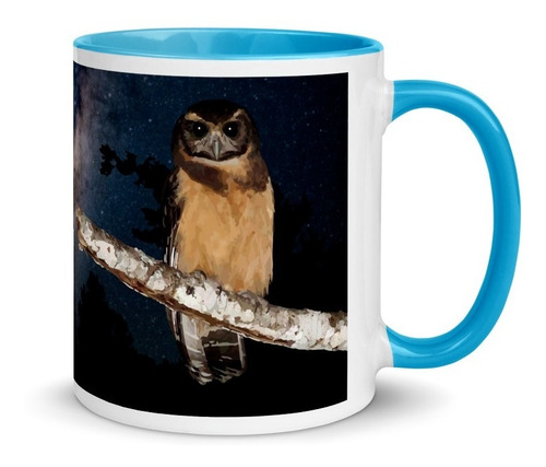 Imagem 3 de 7 de Caneca Personalizada Aves De Ubatuba (murucututu)