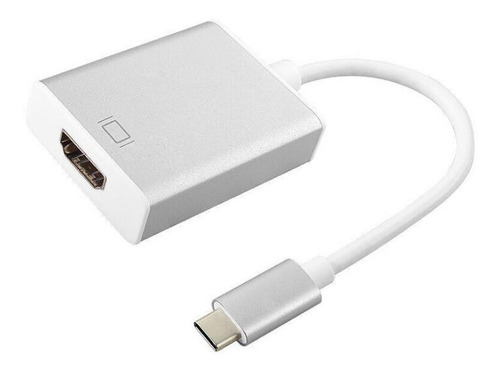 Adaptador Conversor Usb-c 3.1 Type-c Macho Para Hdmi Fêmea