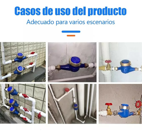 Medidor De Agua Potable Medidor De Agua 1/2 Chorro Único