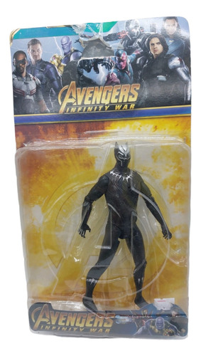 Figura Juguete De Black Panther Pantera Negra Avengers