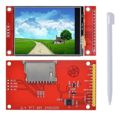 Pantalla 2,4  240x320 Rgb St7789 Con Touch Mcu Tipo Duino