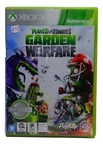 Plants Vs. Zombies Garden Warfare Xbox 360 Original Físico