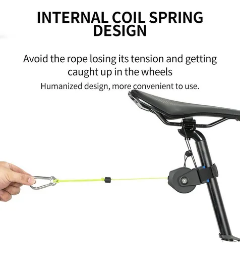 Cuerda De Remolque Para Bicicleta, Correa De Tracción Para