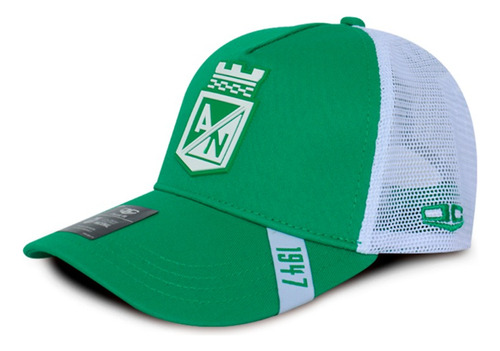 Gorra Atlético Nacional Oficial Oc Caps Malla