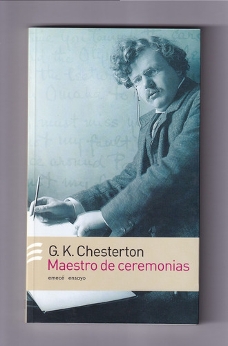 G. K. Chesterton Maestro De Ceremonias Libro Usado