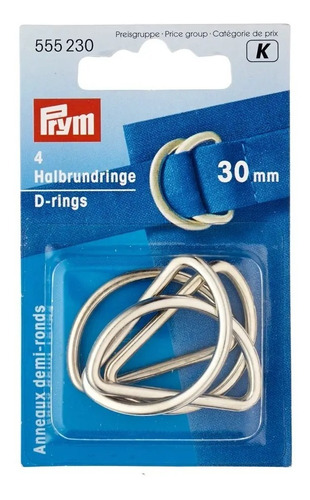 D Ring 4 Piezas 30mm Prym