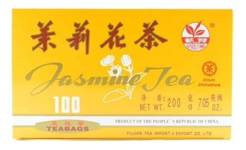 Té De Jazmín Premium Sprouting China 100 Sobres (200g)