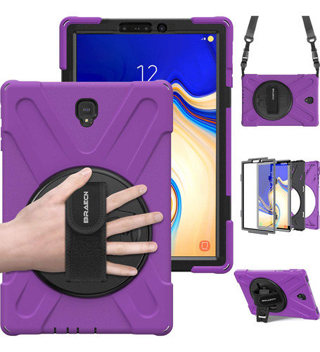 Braecn - Funda Para Tablet Galaxy Tab S4 10.5, Funda Híbrida