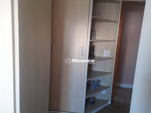 Apartamento Com 3 Suítes + 3 Vagas À Venda, 126 M² Por R$ 990mil - Centro - Guarulhos/sp - Ap3062