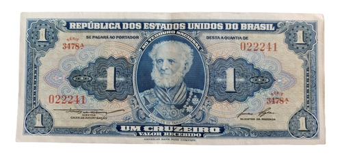 Billete 1 Cruzeiro 1944