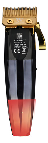 Maquina De Corta Cabelo Wmark Ng 222 Red Profissional