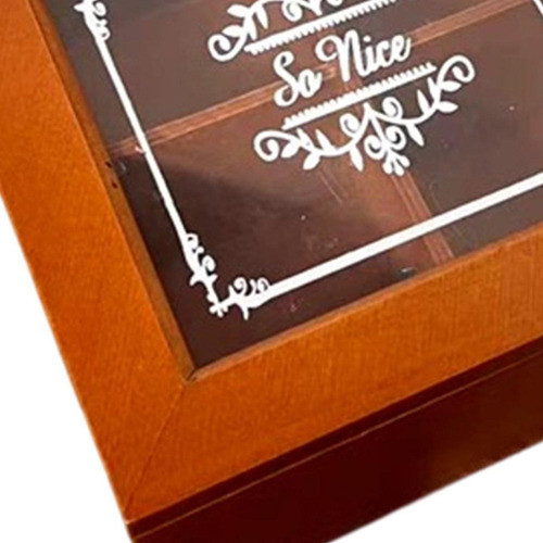 Caja De Almacenamiento De Joyas, Contenedor De Madera,