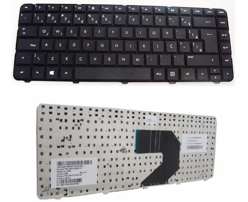 Teclado Hp G4 G6 Compaq Cq43 R15 Aer15600010 - 634313-201