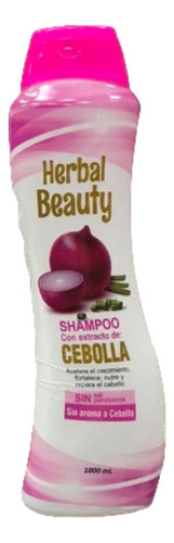 Shampoo De Cebolla Herbal Beauty 1 Litro