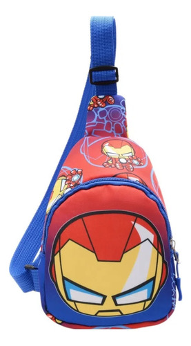 Mini Bolso De Lado Superheroes Marvel Para Niños