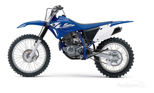 Imagen 2 de 2 de Guia Cadena Completo Yamaha Ttr 230 Azul Solomototeam