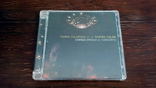 Chango Spasiuk - Tierra Colorada Teatro Colon Vivo Cd + Dvd Estándar