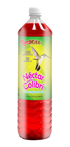 Caja Con 12 Botellas Néctar Para Colibrí 1.5l Redkite