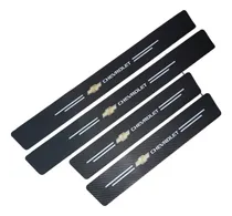 Comprar Cubre Sócalo Pisaderas Tipo Fibra De Carbono Chevrolet