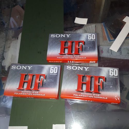 Audiocassette Sony 60 Hf
