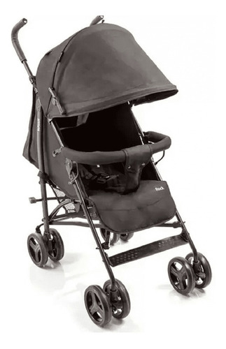 Carrinho De Bebê Passeio 0 A 15kg Compacto Rock Infanti Cor Preto/Black