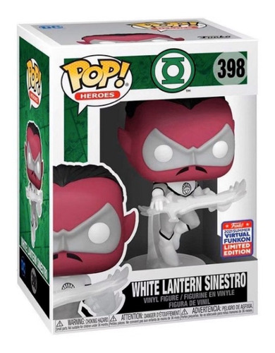 Funko White Lantern Sinestro 2021summer Convention Exclusive