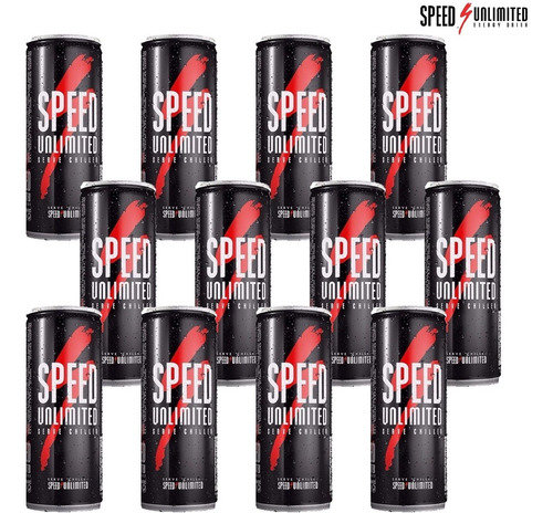 Speed Energizante Unlimited Lata 250ml Pack X12