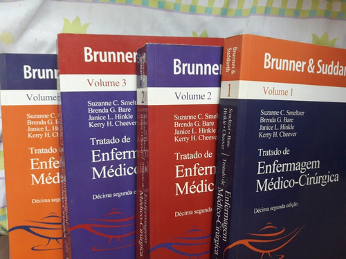Enfermagem Cirúrgica Brunner/suddarth 4 Volumes