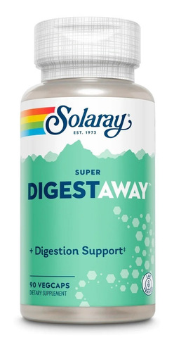 Enzimas Digestivas Importada Eua Solaray 90caps Vegana