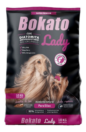 Alimento Natural Bokato Perro Lady 10kg