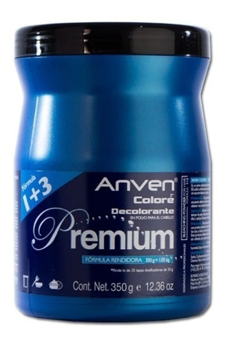 Decolorante Anven Premium  350 Gr + 30vol. 