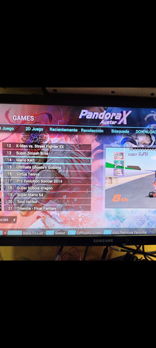 Tablero Arcade Con Sis. Pandora 4 Nucleos 4 En Ram 1080phdmi (Usado)