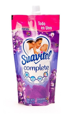 Suavizante Suavitel Complete 180 Ml Doypack Lavanda