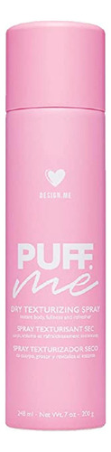 Design.me Puff.me Spray Para El Cabello Texturizado Seco Co.