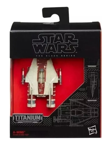 Nave Star Wars Black Séries Titanium A-wing