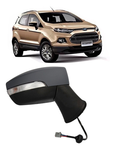 Espejo Ford Ecosport 2012 2013 2014 Electrico C/luz Derecho