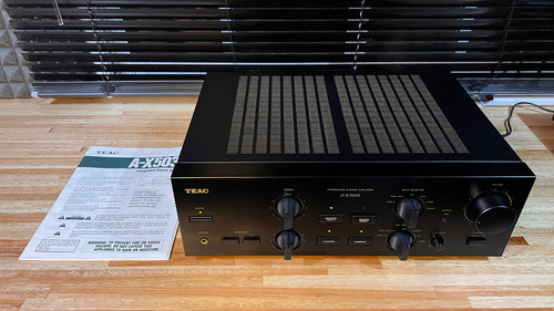 Amplificador Teac A-x5030 + Sintonizador T-x3000!!!! Tbaudio Negro (Usado)