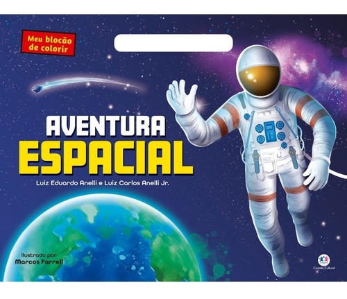 Livro Blocão De Colorir Aventura Espacial